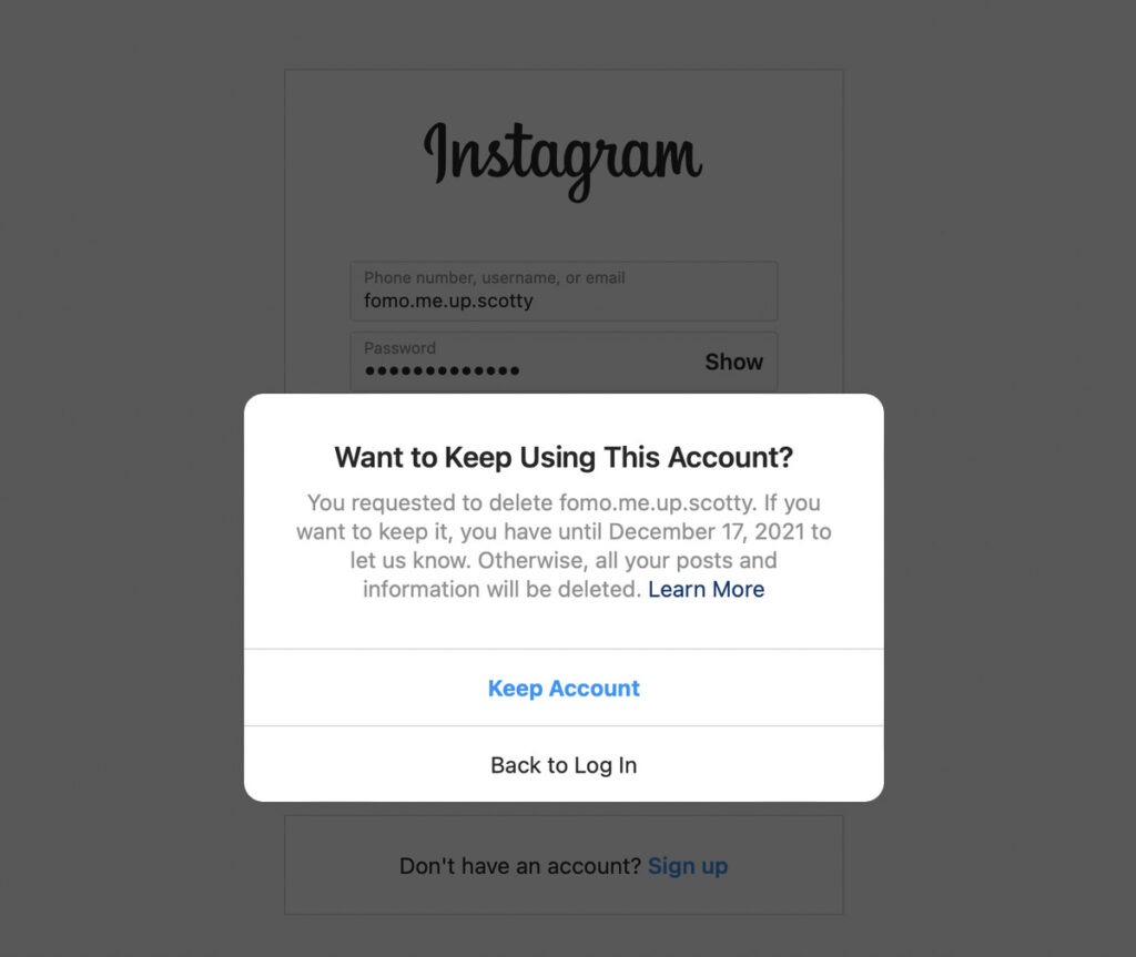 How to tell if someone deactivated their Instagram 2